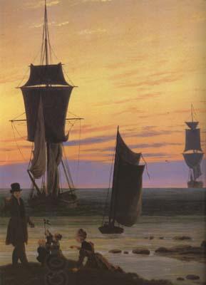 Caspar David Friedrich detail The Stages of Life (mk10) oil painting picture